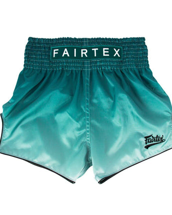Fairtex Green Fade Slim Cut Muay Thai Boxing Short - Fairtex Store
