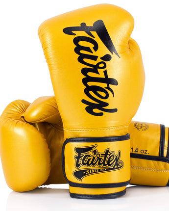 Fairtex BGV18 Gold Muay Thai Boxing Glove - Fairtex Store