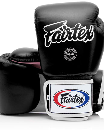 Fairtex BGV1 Black/White/Pink Muay Thai Boxing Training Sparring Gloves - Fairtex Store