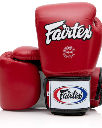 Fairtex BGV1 Red/White/Black Muay Thai Boxing Glove - Fairtex Store