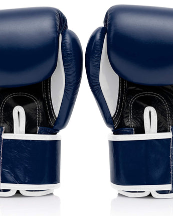 Fairtex BGV1 Blue/Black/White Muay Thai Boxing Training Sparring Gloves - Fairtex Store