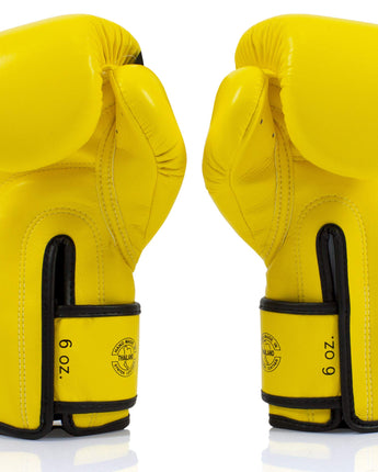 Fairtex BGV14 Yellow Muay Thai Boxing Glove - Fairtex Store