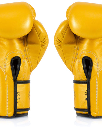 Fairtex BGV18 Gold Muay Thai Boxing Glove - Fairtex Store