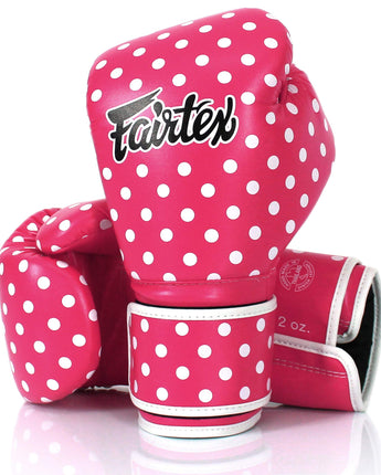Fairtex BGV14 Polka Dot Muay Thai Boxing Glove - Fairtex Store