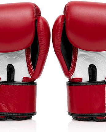 Fairtex BGV1 Red/White/Black Muay Thai Boxing Glove - Fairtex Store
