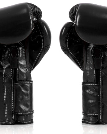 Fairtex BGV9 Black Muay Thai Boxing Glove - Fairtex Store