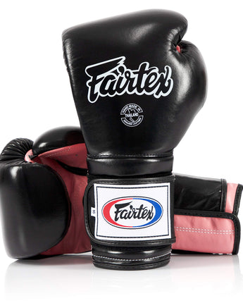 Fairtex BGV9 Black Pink Muay Thai Boxing Glove - Fairtex Store