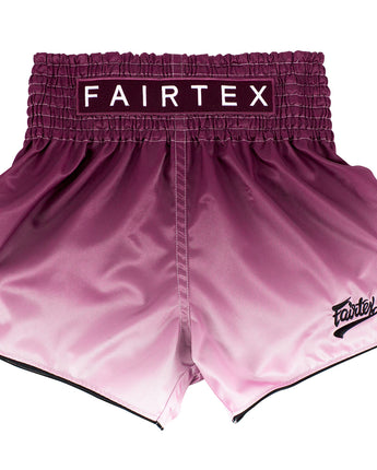 Fairtex Maroon Fade Slim Cut Muay Thai Boxing Short - Fairtex Store