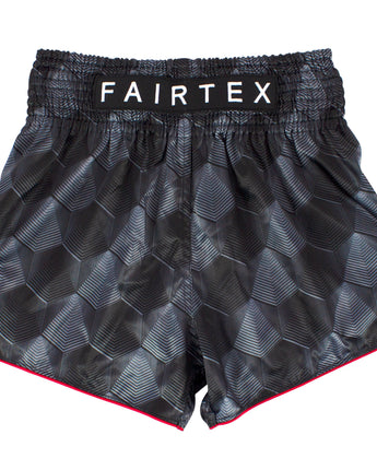 Fairtex Stealth Black Slim Cut Muay Thai Boxing Short - Fairtex Store