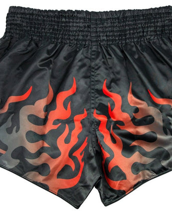 Fairtex BS1921 Black Volcano Slim Cut Muay Thai Boxing Short - Fairtex Store