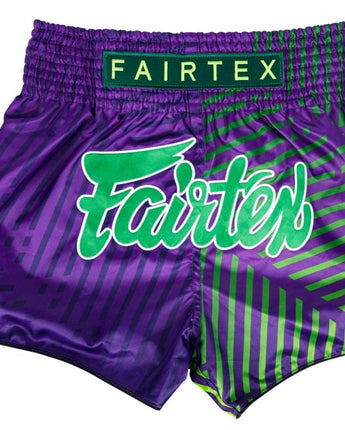 Fairtex BS1922 Racer Purple Slim Cut Muay Thai Boxing Shorts - Fairtex Store