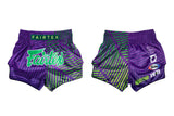 Fairtex BS1922 Racer Purple Slim Cut Muay Thai Boxing Shorts - Fairtex Store