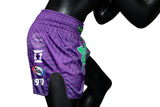 Fairtex BS1922 Racer Purple Slim Cut Muay Thai Boxing Shorts - Fairtex Store