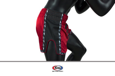 Fairtex Red Slim Cut Muay Thai Boxing Short - Fairtex Store