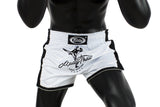 Fairtex White Slim Cut Muay Thai Boxing Short - Fairtex Store