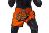 Fairtex Orange Slim Cut Muay Thai Boxing Short - Fairtex Store