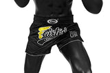 Fairtex Black Slim Cut Muay Thai Boxing Short - Fairtex Store