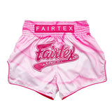 Fairtex Pink Alma Slim Cut Muay Thai Boxing Short - Fairtex Store