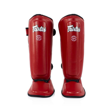 Fairtex SPK9 Youth Muay Thai Kickboxing Shin Guards for Kids - Black, Blue,Red - Fairtex Store