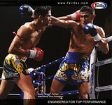 Fairtex Pro Leather Laced Competition Gloves - Locked Thumb for Muay Thai and Boxing - Fairtex Store