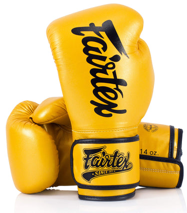 Fairtex BGV18 Gold Muay Thai Boxing Glove - Fairtex Store