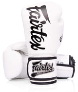 Fairtex BGVG1 White Kick Boxing Glove - Fairtex Store