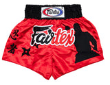 Fairtex BS0638 Assassin Red Muay Thai Boxing Short - Fairtex Store