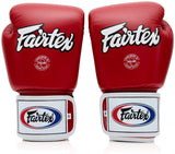 Fairtex BGV1 Red/Black/White Muay Thai Boxing Glove - Fairtex Store