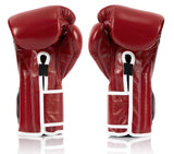 Fairtex BGV9 Red White Muay Thai Boxing Glove - Fairtex Store