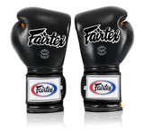 Fairtex BGV9 Black Orange Muay Thai Boxing Glove - Fairtex Store