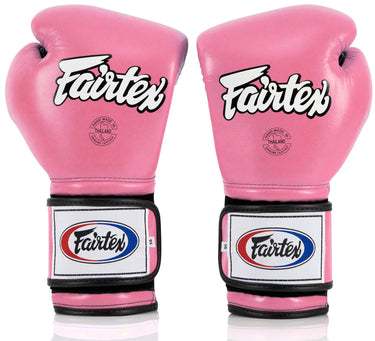 Fairtex BGV9 Pink Black Muay Thai Boxing Glove - Fairtex Store