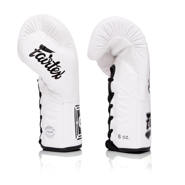 Fairtex BGLG1 White Kickboxing Glove - Fairtex Store