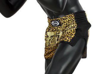 Fairtex Leopard Slim Cut Muay Thai Boxing Short - Fairtex Store