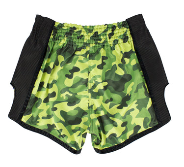 Fairtex Green Camo Slim Cut Muay Thai Boxing Short - Fairtex Store