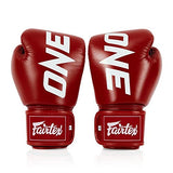 Fairtex BGV1 ONE Muay Thai Boxing Sparring Gloves - Fairtex Store